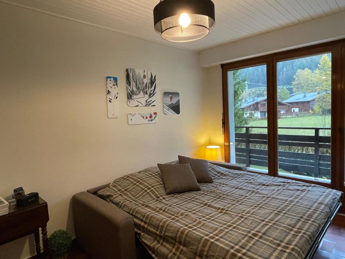 Residence Bois Du Bouchet, Appartement Vue Montagne, Calme, Parking Gratuit, Proche Centre Chamonix ภายนอก รูปภาพ