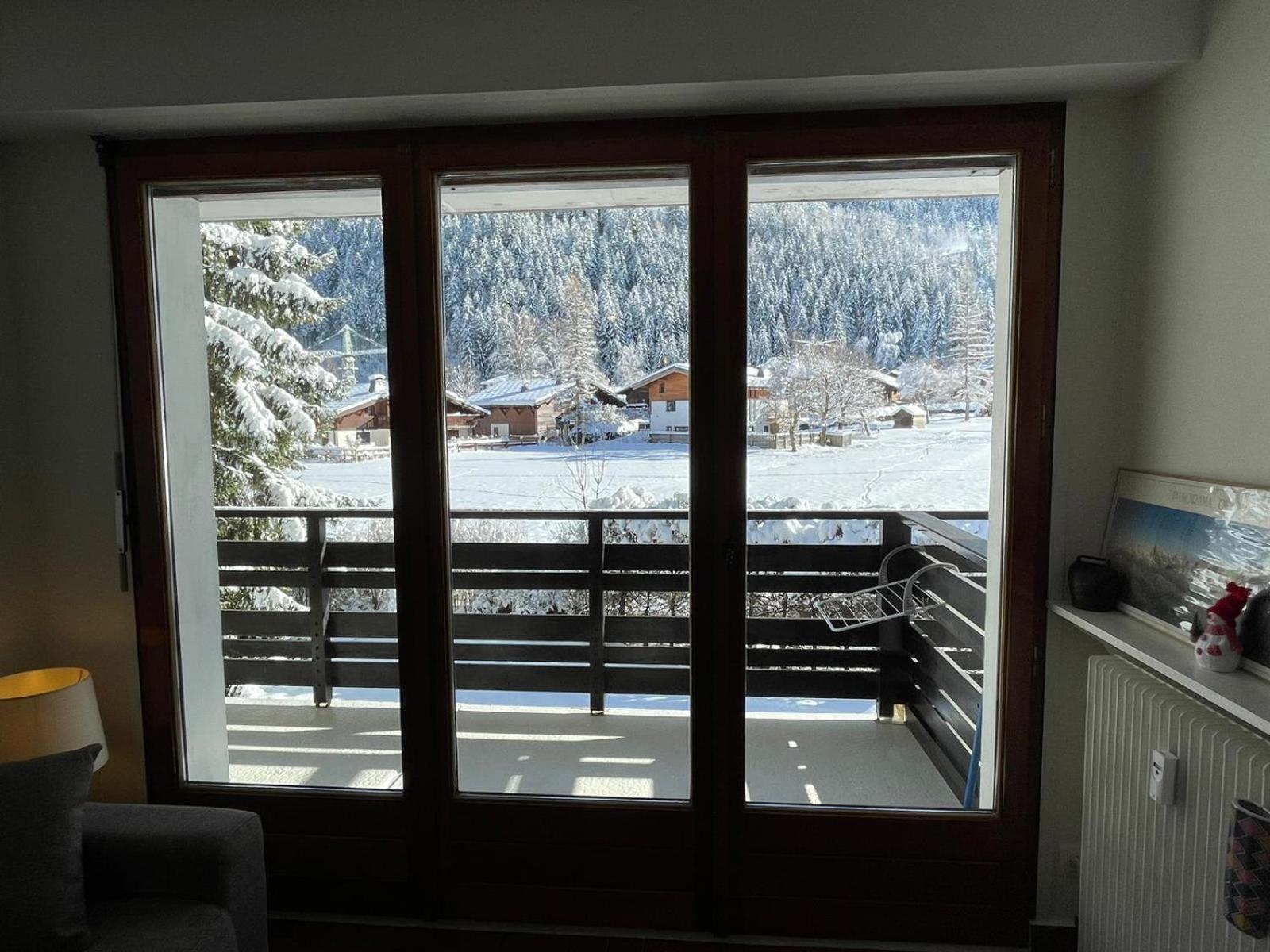 Residence Bois Du Bouchet, Appartement Vue Montagne, Calme, Parking Gratuit, Proche Centre Chamonix ภายนอก รูปภาพ