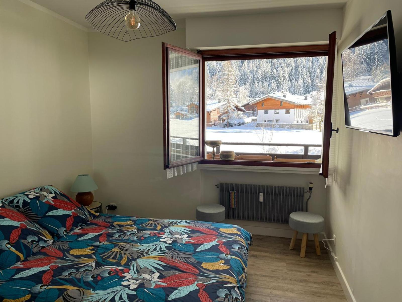 Residence Bois Du Bouchet, Appartement Vue Montagne, Calme, Parking Gratuit, Proche Centre Chamonix ภายนอก รูปภาพ